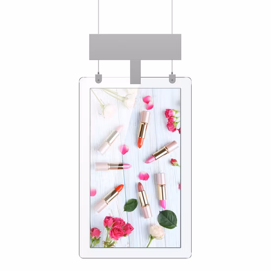 Hanging Double Sided Super Slim Ultra Thin Transparent Digital Signage and Displays