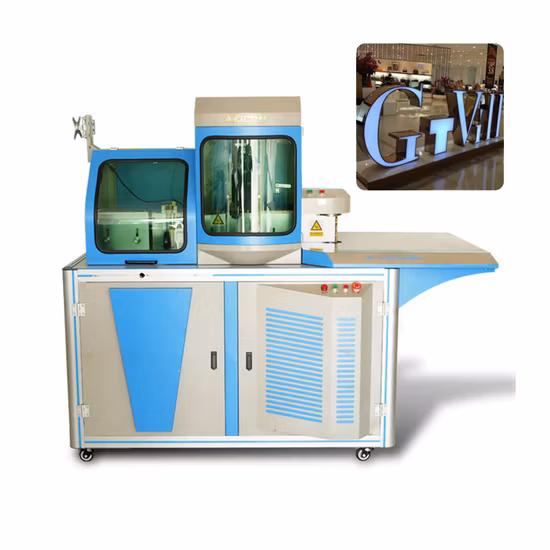 2023 Bytcnc CNC automatique 3D signes bride canal lettre cintreuse pour la publicité LED signalisation profilé en aluminium garniture de bobine avec certification CE SGS
