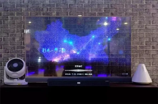 Usine de signalisation numérique à écran tactile transparent OLED bon marché